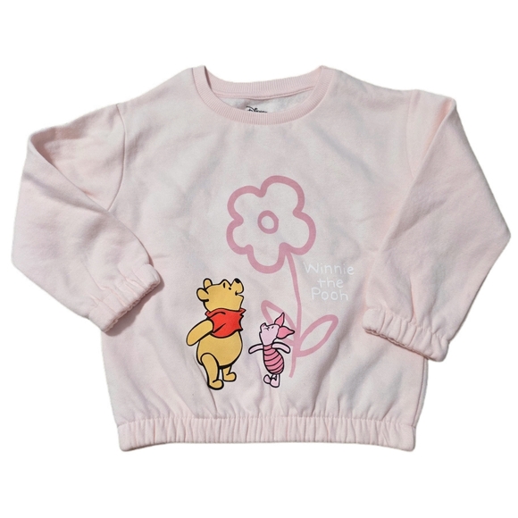 ☘️3/$15☘️ Primark x Disney - Winnie the Pooh Pink Fleece Outfit - Picture 2 of 10